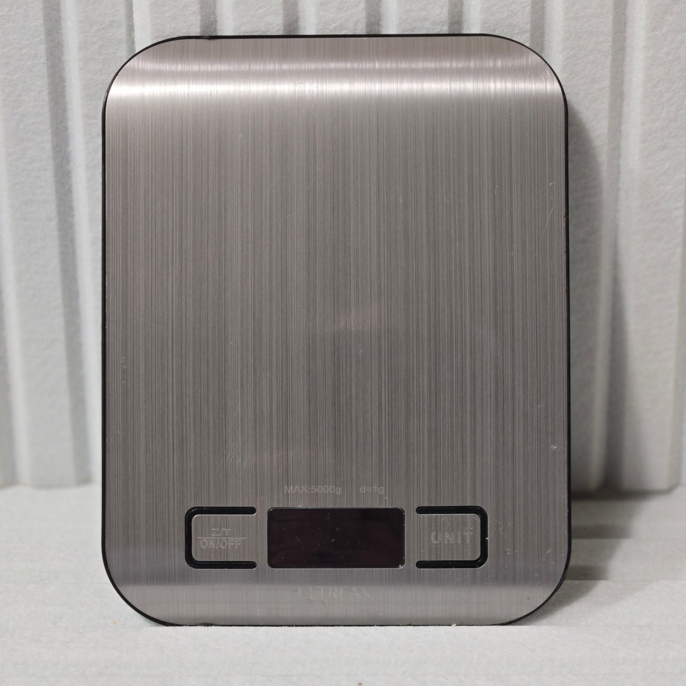 ULTREAN‎ Digital Kitchen Scale Stainless Steel Accurate Food Weighing Scale